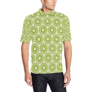 Kiwi Pattern Print Design Kw02 Men Polo Shirt