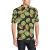 Kiwi Pattern Print Design Kw03 Men Polo Shirt