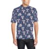 Koala Cute Themed Design Print Men Polo Shirt