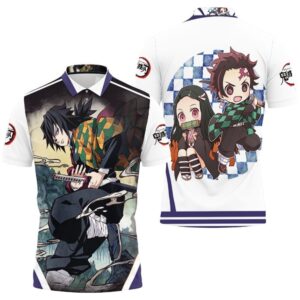 Kocho Shinobu Kimetsu No Yaiba Polo shirt