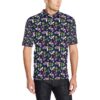 Koi Carp Pattern Design Themed Print Men Polo Shirt