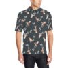 Koi Fish Pattern Print Design 04 Men Polo Shirt