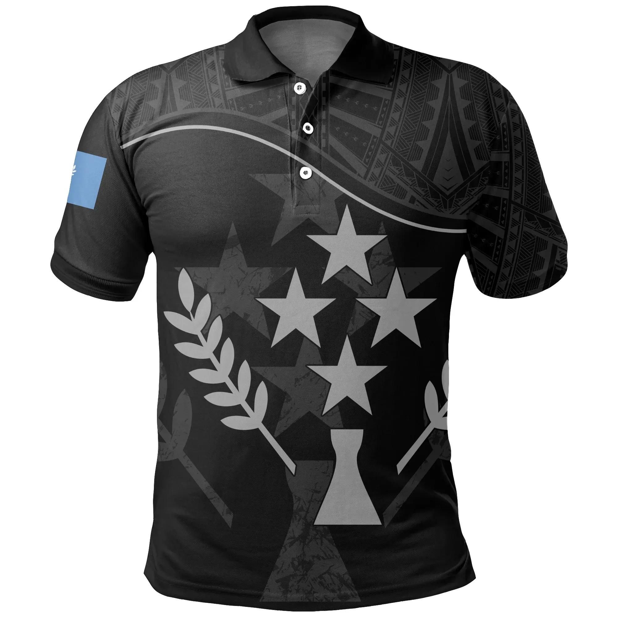Kosrae Black Polo Shirt A02 Kosrae Black Polo Shirt A02