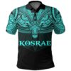 Kosrae (Blue) Polo Shirt Polynesian A15