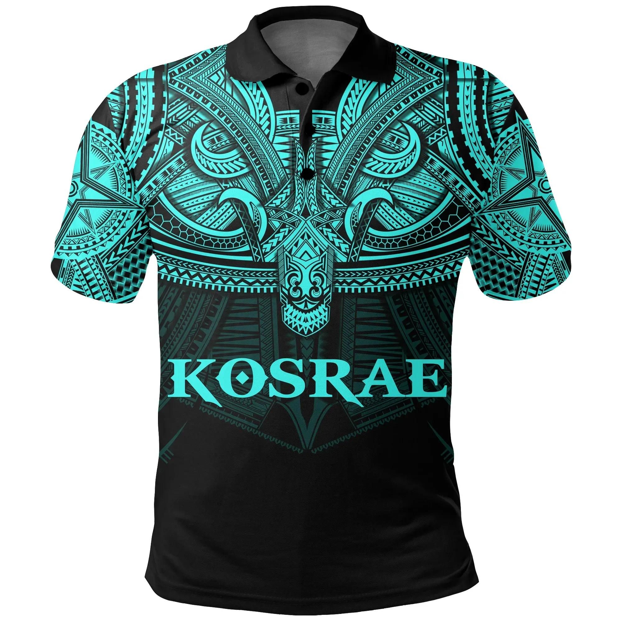 Kosrae (Blue) Polo Shirt Polynesian A15 Kosrae (Blue) Polo Shirt Polynesian A15