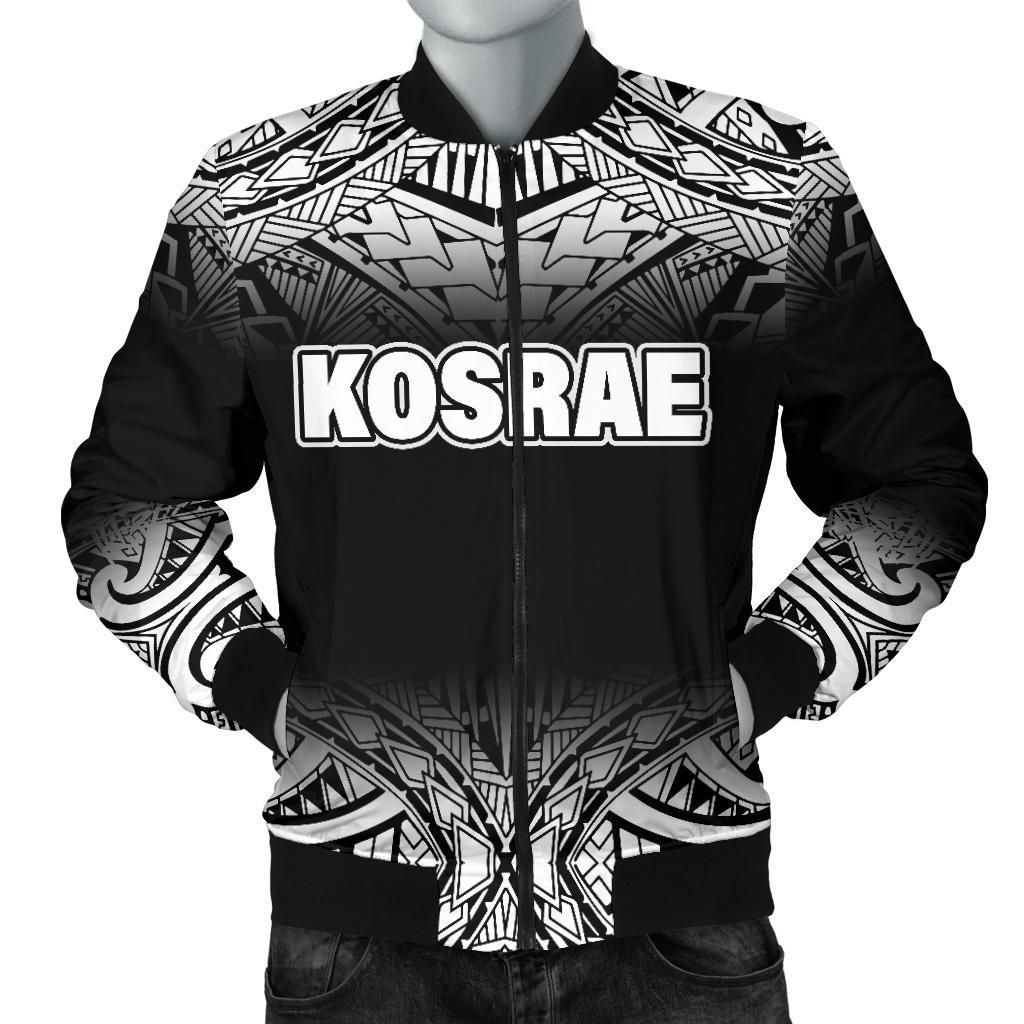 Kosrae Men's Bomber Jacket - Fog Black Style - BN09 Bomber Jacket Kosrae Men's Bomber Jacket - Fog Black Style - BN09 Bomber Jacket
