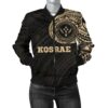 Kosrae Micronesia Tattoo Women's Bomber Jacket A7 Bomber Jacket