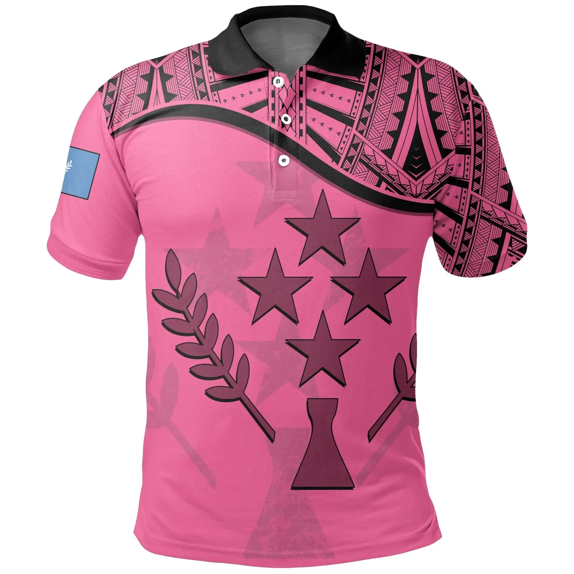 Kosrae Pink Polo Shirt A02 Kosrae Pink Polo Shirt A02