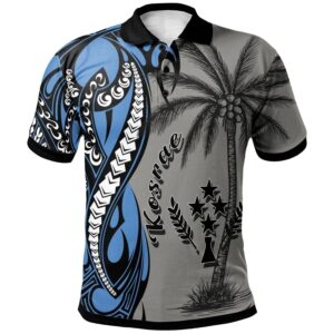 Kosrae Polo Shirt - Classical Coconut Tree - BN29