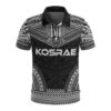 Kosrae Polo Shirt - Polynesian Chief Black Version - BN10