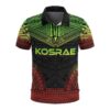 Kosrae Polo Shirt - Polynesian Chief Reggae Version - BN10