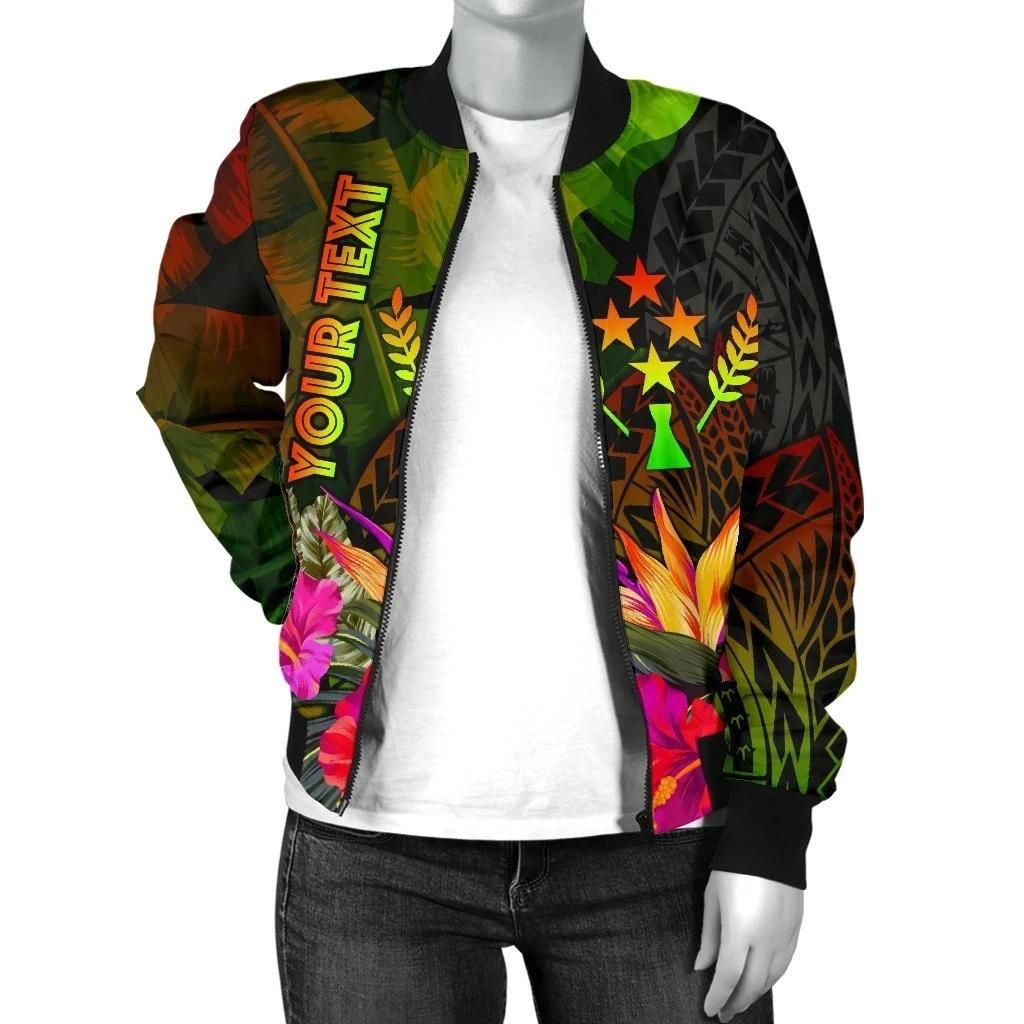 Kosrae-Polynesian-Personalised-Womens-Bomber-Jacket-Hibiscus-and-Banana-Leaves-BN15-Bomber-Jacket-2