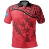 Kosrae Red Polo Shirt A02