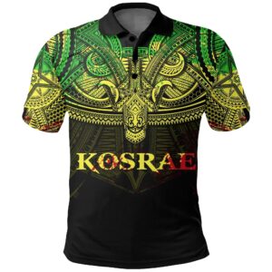 Kosrae (Reggae) Polo Shirt Polynesian A15