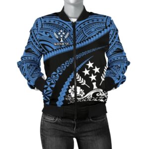Kosrae Women Bomber Jacket - Road to Hometown K8 Bomber Jacket