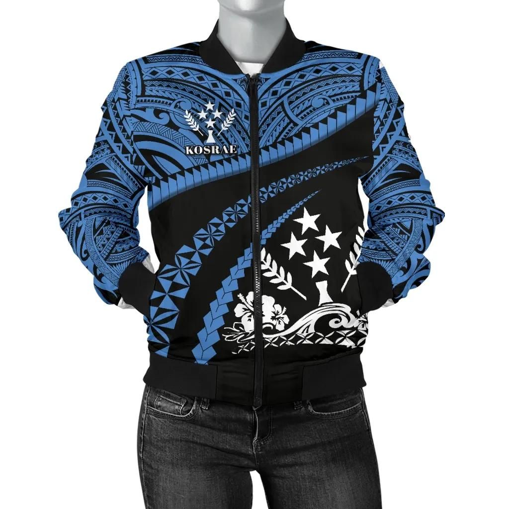 Kosrae Women Bomber Jacket - Road to Hometown K8 Bomber Jacket Kosrae Women Bomber Jacket - Road to Hometown K8 Bomber Jacket