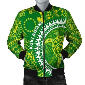 Kuki Airani Nesian Style Bomber Jacket J0 Bomber Jacket