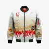 Kyojuro Rengoku Bomber Jacket Custom KNY Cosplay Costumes Bomber Jacket