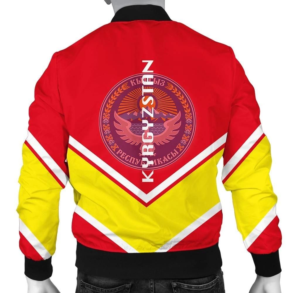 Kyrgyzstan-Coat-Of-Arms-Men-Bomber-Jacket-Lucian-Style-J5W-1