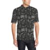 Lacrosse Pattern Print Design 01 Men Polo Shirt