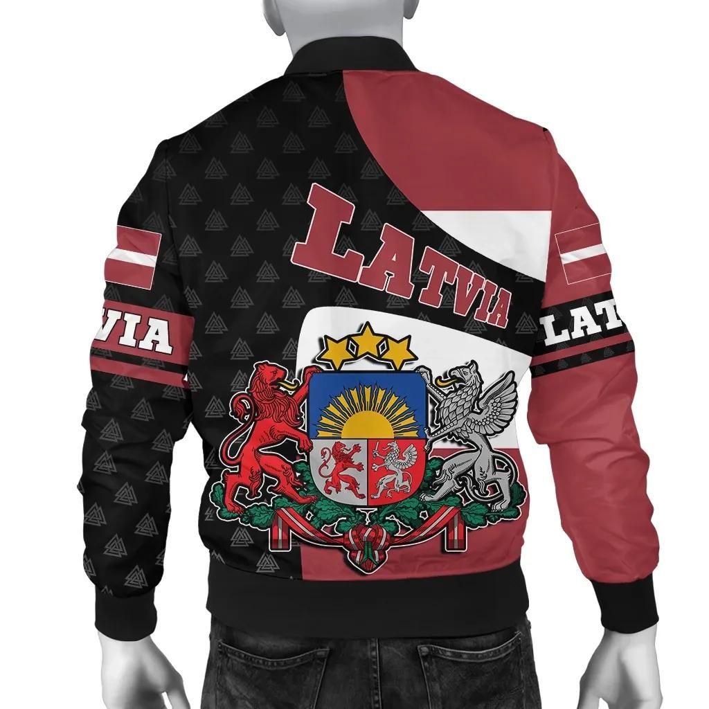 Latvia-Bomber-Jacket-Flag-and-Valknut-Symbols-A31-Bomber-Jacket-1