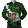 Latvia Christmas Coat Of Arms Men Bomber Jacket  X Style J78 Bomber Jacket