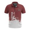 Latvia Men's All Over Print Polo Shirt (Model T55)