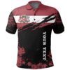 Latvia Polo Shirt Customized K5