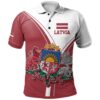 Latvia Polo Shirt - Latvian Pride - BN22