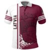 Latvia Polo Shirt - Quarter Style J0