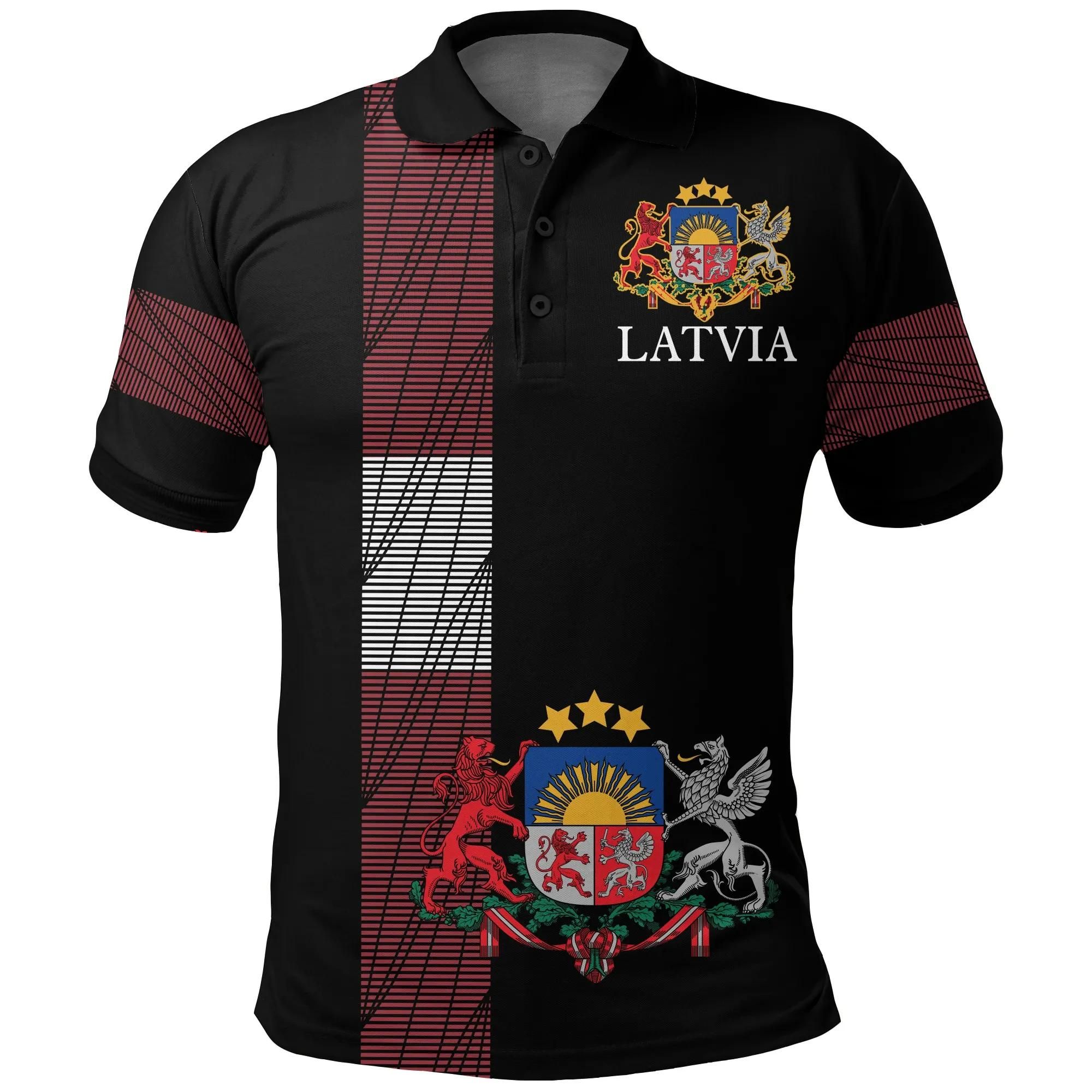 Latvia-United Polo Shirt A27 Latvia-United Polo Shirt A27
