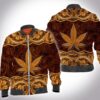 Leather weed leaf 3D All Over Printed Shirt