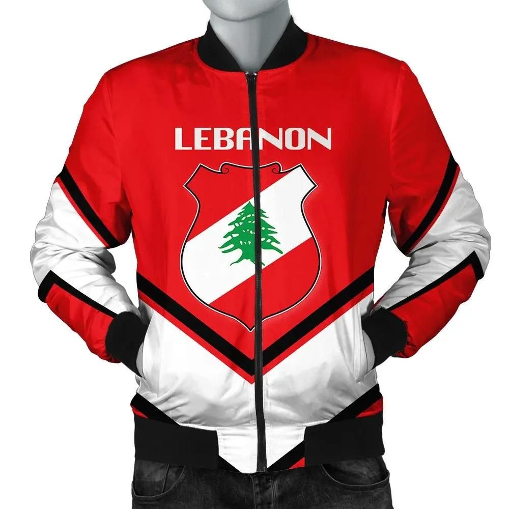Lebanon Coat Of Arms Men Bomber Jacket Lucian Style J5W Bomber Jacket Lebanon Coat Of Arms Men Bomber Jacket Lucian Style J5W Bomber Jacket