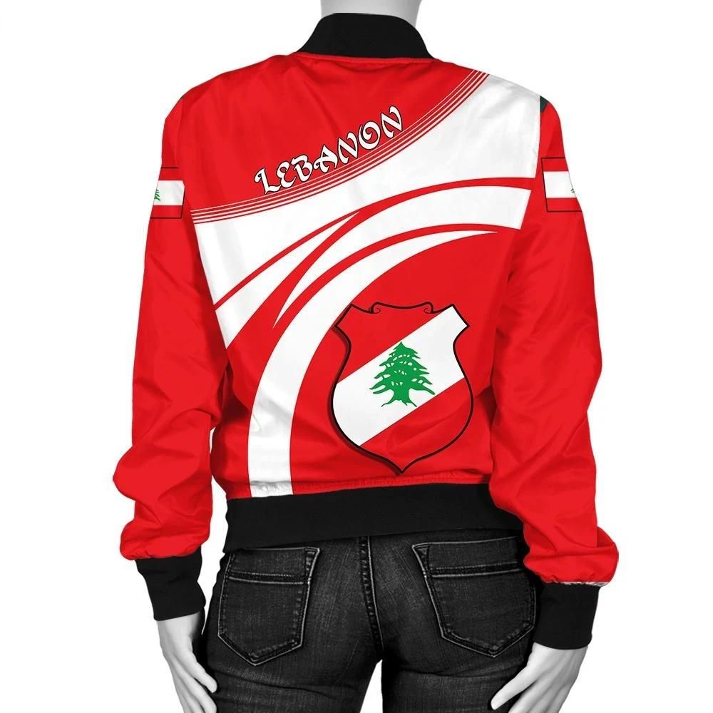 Lebanon-Coat-Of-Arms-Women-Bomber-Jacketticket-Bomber-Jacket-1
