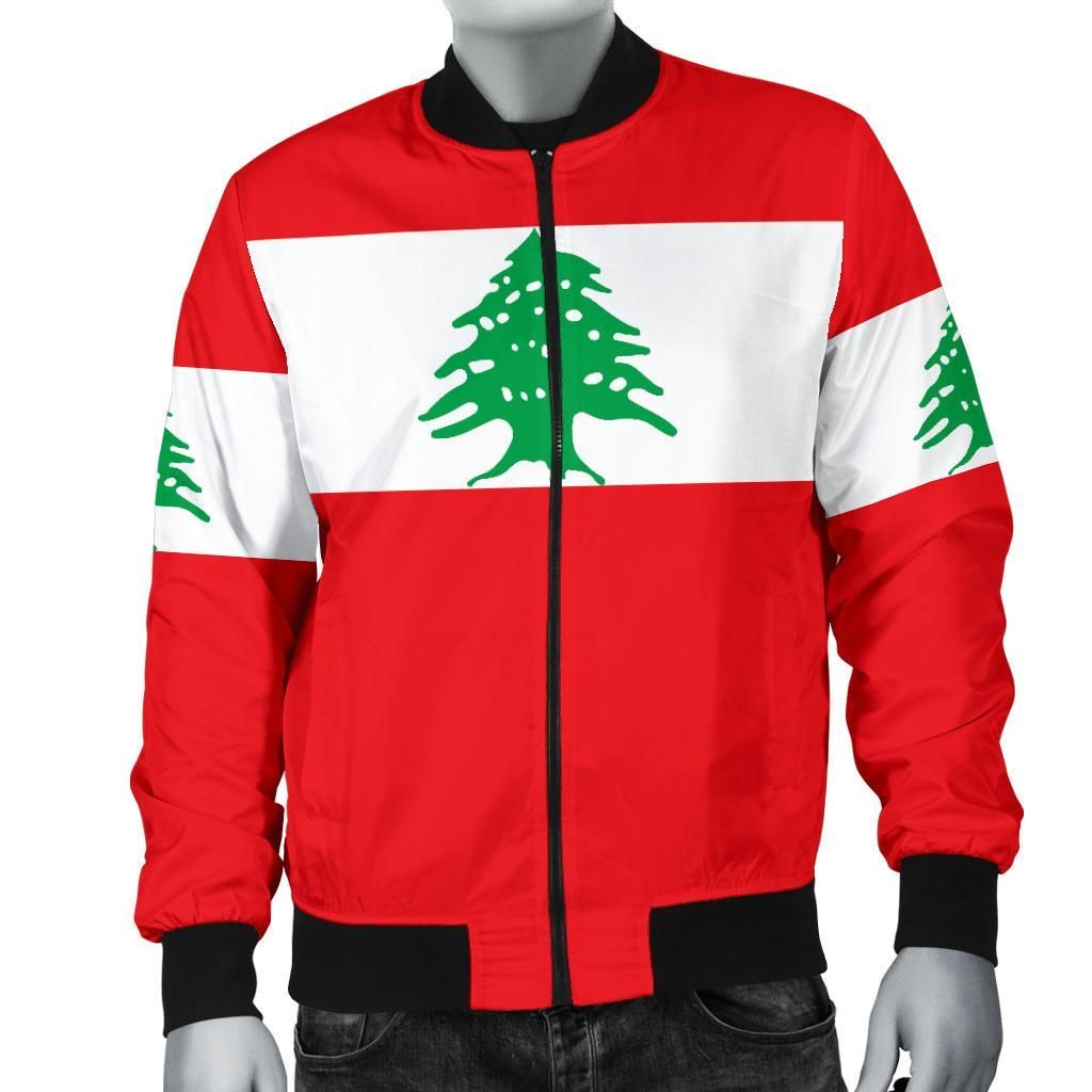 Lebanon Men's Bomber Jacket Original Flag A7 Bomber Jacket Lebanon Men's Bomber Jacket Original Flag A7 Bomber Jacket