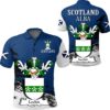Leckie Scottish Family Crest Scotland Special Polo Shirt - Golf Shirt A7