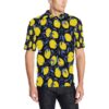 Lemon Pattern Print Design Lm01 Men Polo Shirt