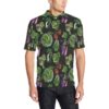 Lettuce Pattern Print Design 01 Men Polo Shirt