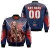 Lewis Hamilton 100 Wins Mercedes Motorsport Racing Driver 3D Designed Allover Gift With Custom Name Number For Lewis Hamilton Fans Bomber Jacket