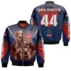Lewis Hamilton 44 100 Wins Mercedes Motorsport Racing Driver 3D Designed Allover Gift For Lewis Hamilton Fans Bomber Jacket