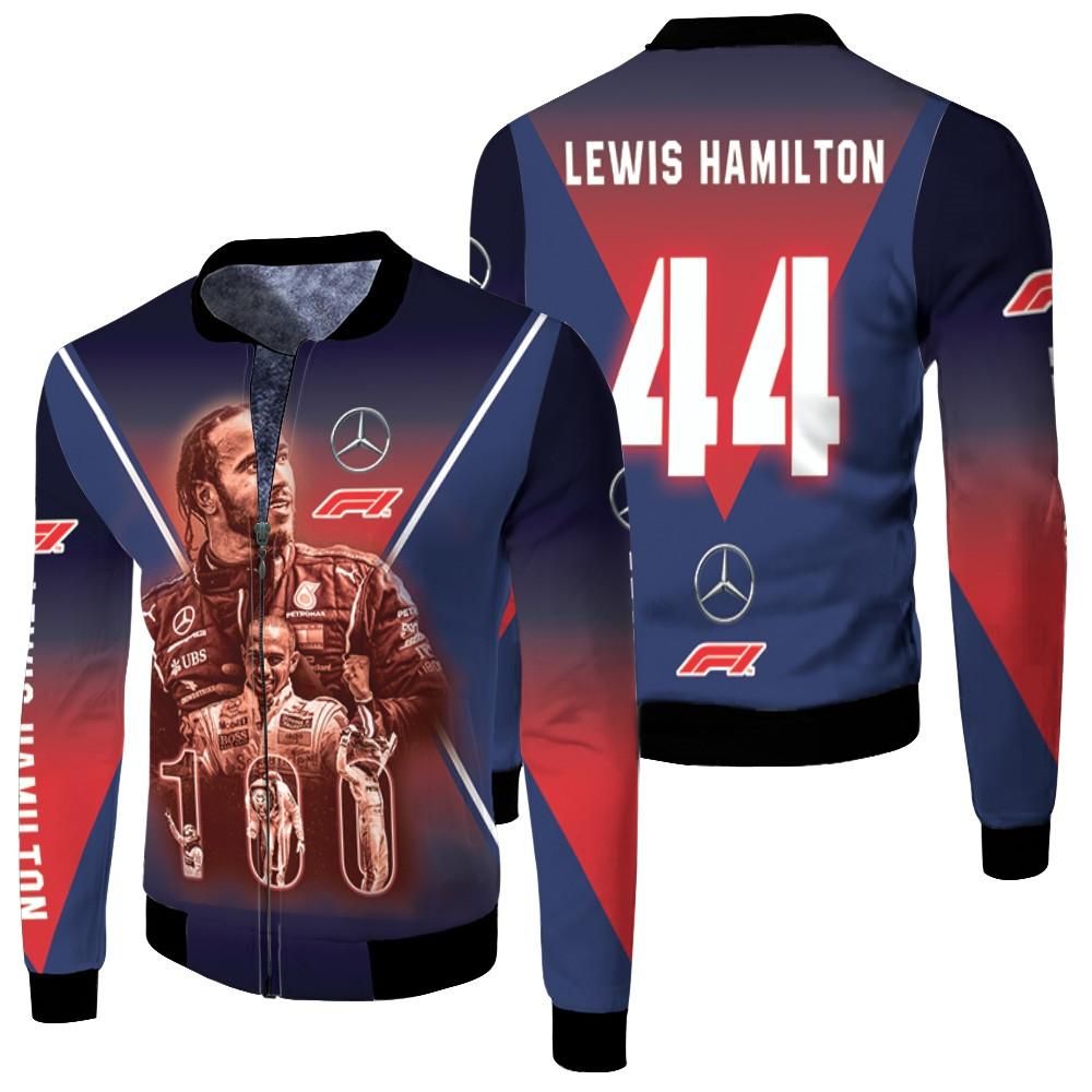 Lewis Hamilton 44 100 Wins Mercedes Motorsport Racing Driver 3D Designed Allover Gift For Lewis Hamilton Fans Bomber Jacket Lewis Hamilton 44 100 Wins Mercedes Motorsport Racing Driver 3D Designed Allover Gift For Lewis Hamilton Fans Bomber Jacket