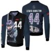 Lewis Hamilton 44 Formula One Mercedes Auto Racing team 3D Designed Allover Gift For Lewis Hamilton Fans Bomber Jacket