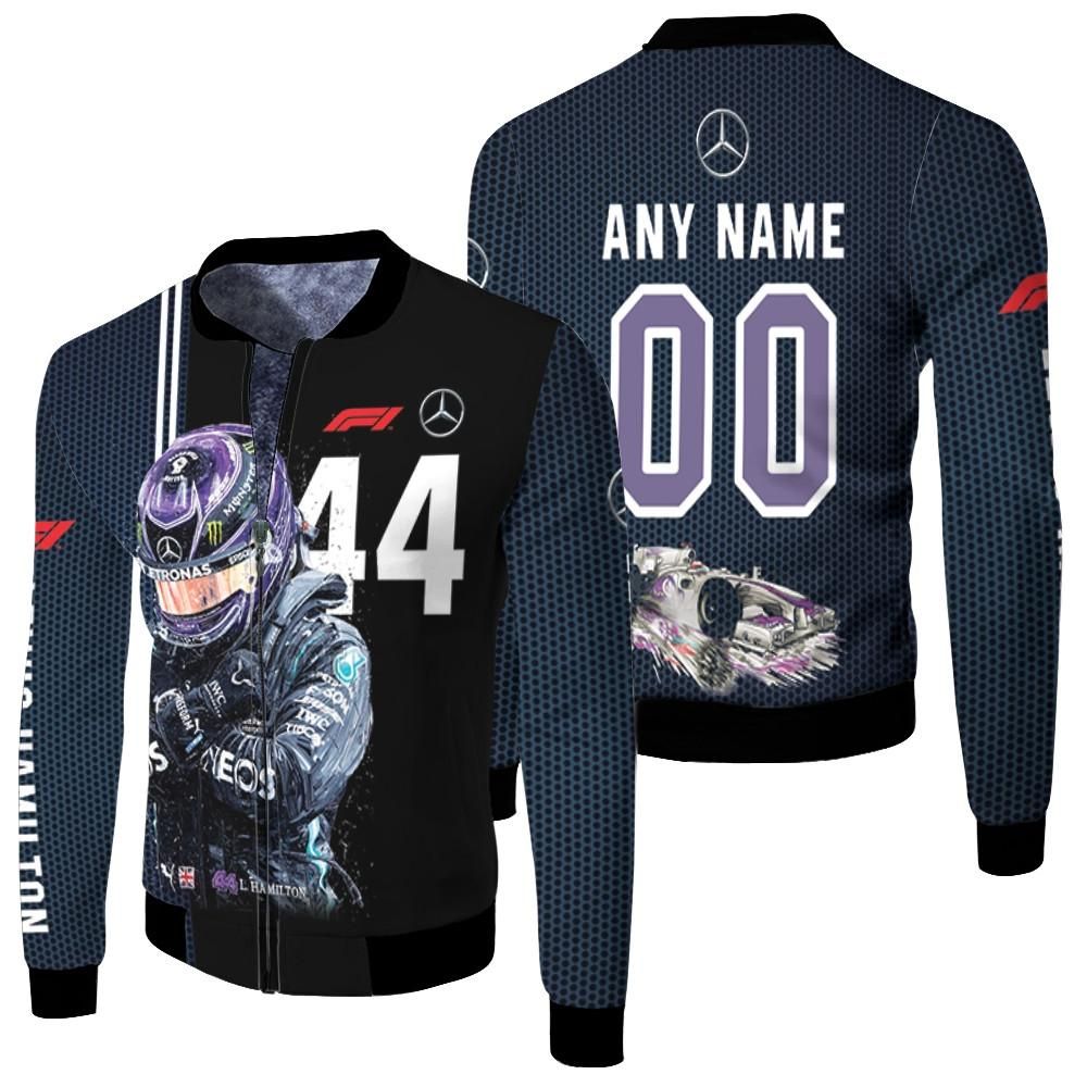 Lewis Hamilton 44 Formula One Mercedes Auto Racing team 3D Designed Allover Gift With Custom Name Number For Lewis Hamilton Fans Bomber Jacket Lewis Hamilton 44 Formula One Mercedes Auto Racing team 3D Designed Allover Gift With Custom Name Number For Lewis Hamilton Fans Bomber Jacket