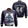 Lewis Hamilton 44 Legend Motorsport Racing Driver 3D Designed Allover Gift For Lewis Hamilton Fans Bomber Jacket