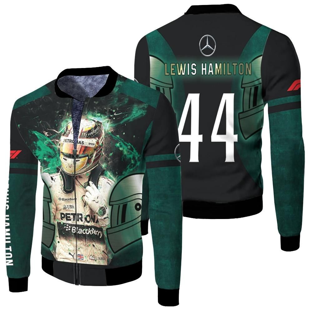 Lewis Hamilton 44 Petronas Blackberry Motorsport Racing Driver 3D Designed Allover Gift For Lewis Hamilton Fans Bomber Jacket Lewis Hamilton 44 Petronas Blackberry Motorsport Racing Driver 3D Designed Allover Gift For Lewis Hamilton Fans Bomber Jacket