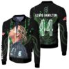 Lewis Hamilton 44 The Best Motorsport Racing Driver 3D Designed Allover Gift For Lewis Hamilton Fans Bomber Jacket