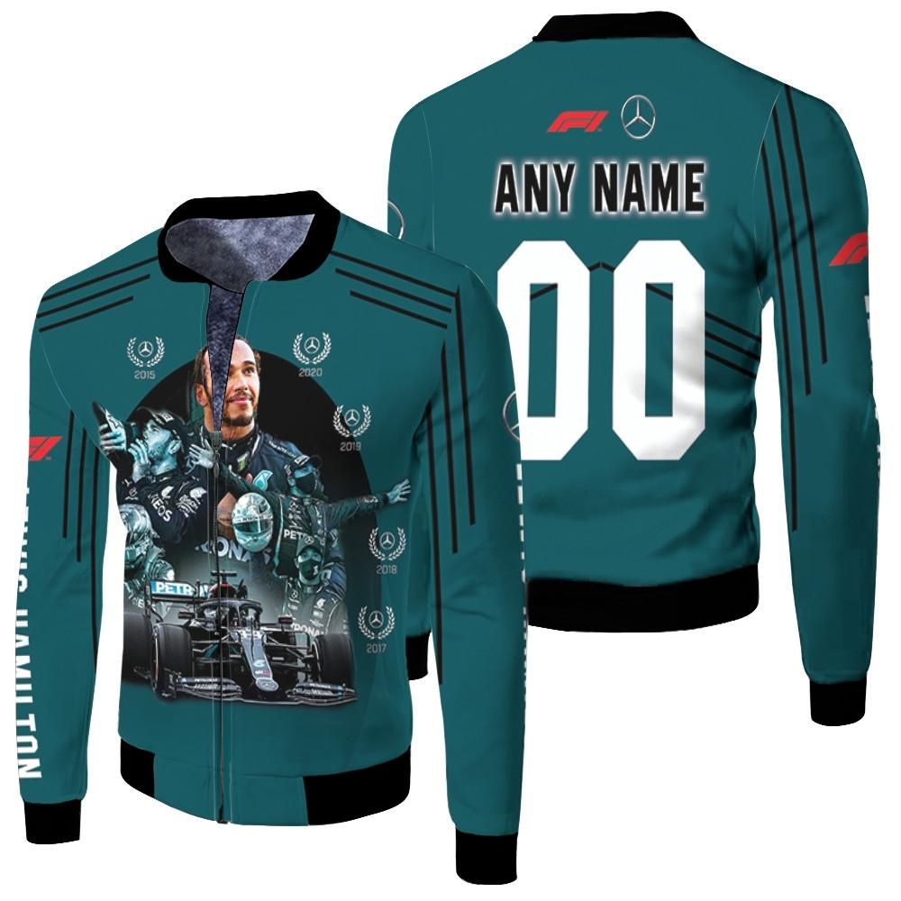 Lewis Hamilton Formula One Motorsport Racing Driver 3D Designed Allover Gift With Custom Name Number For Lewis Hamilton Fans Bomber Jacket Lewis Hamilton Formula One Motorsport Racing Driver 3D Designed Allover Gift With Custom Name Number For Lewis Hamilton Fans Bomber Jacket
