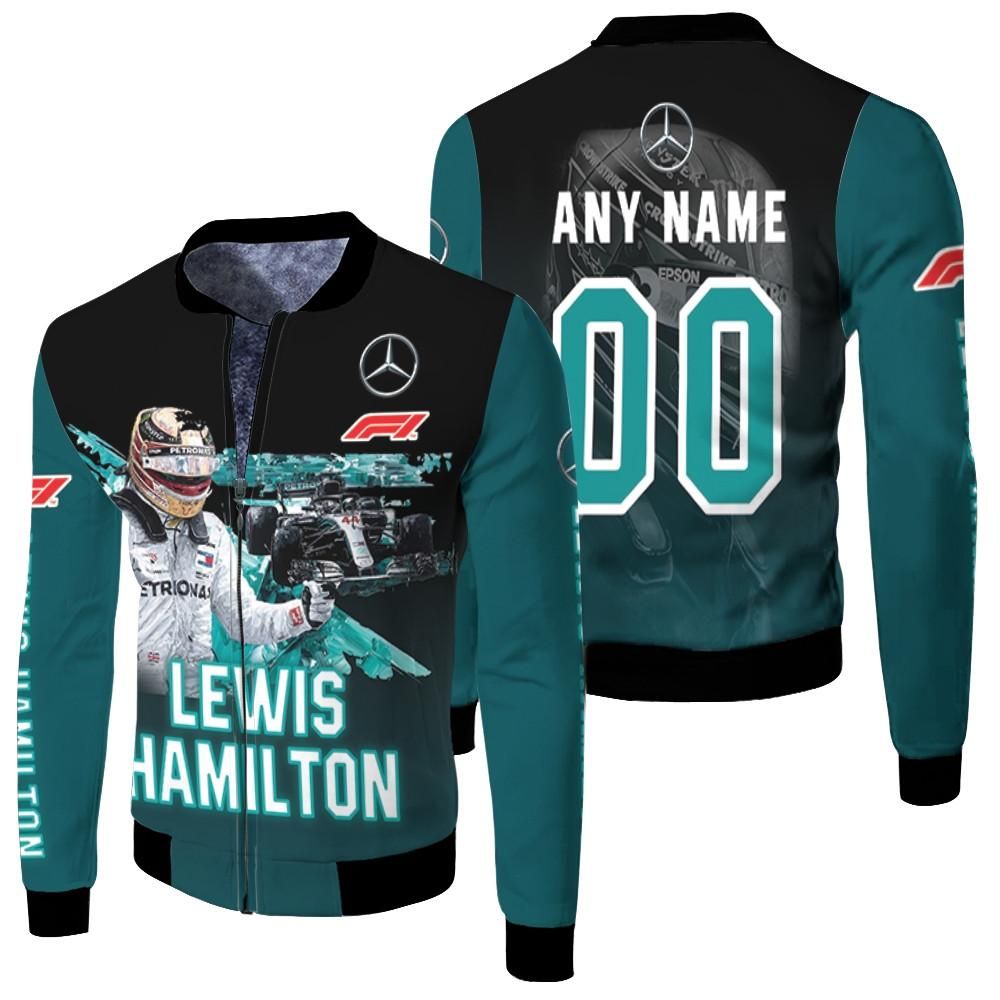 Lewis Hamilton Formula One Winner Legend Motorsport Racing Driver 3D Designed Allover Gift With Custom Name Number For Lewis Hamilton Fans Bomber Jacket Lewis Hamilton Formula One Winner Legend Motorsport Racing Driver 3D Designed Allover Gift With Custom Name Number For Lewis Hamilton Fans Bomber Jacket