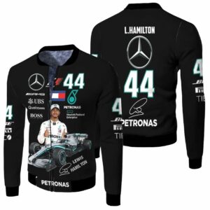 Lewis Hamilton Mercedes Signed 3D T Shirt Hoodie Sweater Bomber Jacket Model 3361 Bomber Jacket