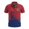 Liberia Men's All Over Print Polo Shirt (Model T55)